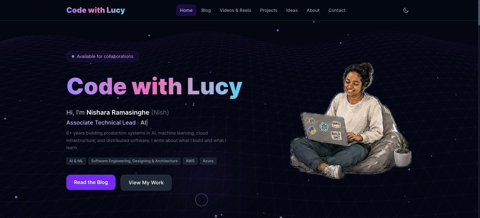 Code with Lucy Portfolio
